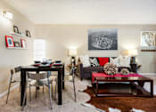 Thumbnail 3 of 39 - our apartments offer a living room and dining room with a table