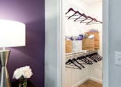 Thumbnail 11 of 42 - Arbour Ponds Tampa rentals sequoia bedroom walk-in closet 1x1 750 sq ft