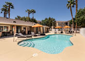 Thumbnail 21 of 43 - the swimming pool at our apartments in palm springs
