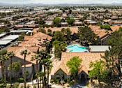 Thumbnail 64 of 87 - a view of the neighborhood from the roof of a home