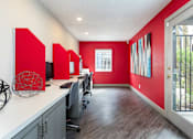 Thumbnail 70 of 87 - the preserve at ballantyne commons cyber office space with red walls