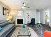 Thumbnail 4 of 87 - a living room with a couch and a coffee table