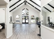 Thumbnail 40 of 43 - the living room of a new home with white walls and wood floors