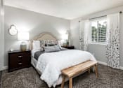 Thumbnail 9 of 36 - the preserve at ballantyne commons bedroom with bed and window