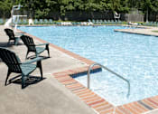 Thumbnail 22 of 30 - Sparkling blue waters pool number 1 at Troy Hills Village in Parsippany, NJ,07054