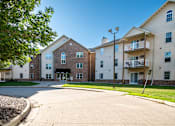 Thumbnail 1 of 12 - exterior view at Bluemont Village Apartments, Fargo, North Dakota