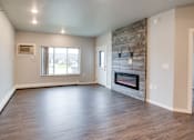 Thumbnail 4 of 15 - Living room at Mezzo Apartments, Fargo, ND, 58104