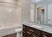 Thumbnail 8 of 15 - Bathroom at Mezzo Apartments, Fargo, 58104