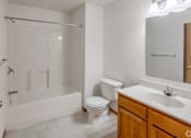 Thumbnail 6 of 10 - Bathroom at Hillcrest Apartments, St Cloud, MN