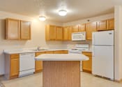 Thumbnail 3 of 10 - Kitchen at Meadows Edge Apartments - Detroit Lakes, MN, 56501