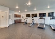 Thumbnail 11 of 15 - Fitness Room at Mezzo Apartments, ND, 58104