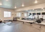 Thumbnail 12 of 15 - Fitness Room at Mezzo Apartments, Fargo, 58104