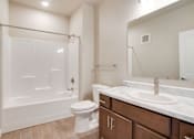 Thumbnail 5 of 11 - Bathroom, Pinehurst Apartments, Baxter