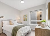 Thumbnail 11 of 50 - Classic Bedroom at 23rd Place Apartments, Chicago