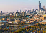 Thumbnail 32 of 39 - Vertical shot of Chicago Skyline views from Eden Commons at Eden Commons, Chicago, IL