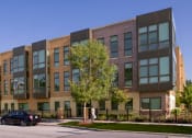 Thumbnail 44 of 59 - Corner exterior streetview image of one of the Park Boulevard IIB buildings, plus surrounding neighborhood