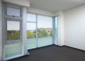 Thumbnail 29 of 59 - Image of Park boulevard IIB living room with close up of large windows and views from windows