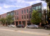 Thumbnail 39 of 59 - Exterior image of one of the Park Boulevard IIB buildings, plus surrounding neighborhood