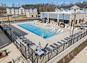 Thumbnail 49 of 60 - Aerial View of Pool at Ardmore Meadows, Whitsett