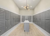 Thumbnail 7 of 60 - Room with Mailboxes at Ardmore Meadows, North Carolina