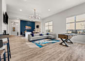 Thumbnail 42 of 60 - Spacious living room at Ardmore Meadows, Whitsett, NC, 27377