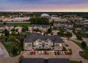 Thumbnail 37 of 137 - an aerial view of a large house in a city