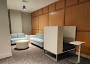Thumbnail 12 of 14 - The Bell Apartments at 216 East State Street Trenton NJ Work Lounge Seating Area