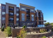 Thumbnail 33 of 33 - a large apartment building with a sign that reads the flats at The Flats at Cedar Grove, Eagan, 55122