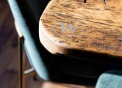 Thumbnail 16 of 42 - Custom table engraved with The Whitley logo. at The Whitley, St. Paul, MN