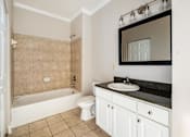 Thumbnail 23 of 25 - Luxurious Bathroom at Puller Place Apartments, Jacksonville, NC, 28546