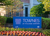 Thumbnail 27 of 50 - Sign outside at Townes at Village Center, Reisterstown, MD