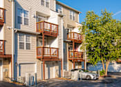 Thumbnail 17 of 50 - Building view at Townes at Village Center, Maryland