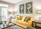 Thumbnail 10 of 19 - Modern Living Area at Vivant Woodholme, Pikesville, MD
