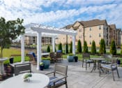Thumbnail 22 of 23 - Patio at Siena Luxury Residences, Cinnaminson, New Jersey