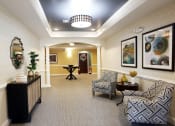 Thumbnail 2 of 23 - Welcoming Lobby at Siena Luxury Residences Apartments, Cinnaminson, NJ
