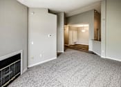 Thumbnail 29 of 61 - Living Area with fireplace at Autumn Grove Apartments, Omaha, 68135