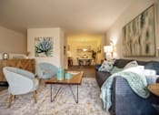 Thumbnail 15 of 22 - Living Room With Kitchen at Brookfield Apartments, Macungie, 18062