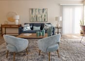 Thumbnail 17 of 22 - Carpeted Living Area at Brookfield Apartments, Macungie