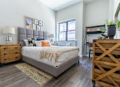 Thumbnail 13 of 26 - Bedroom at The Hive Apartments, Allentown, Pennsylvania