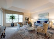 Thumbnail 12 of 26 - Modern Living Area at Meadows Apartments, Emmaus