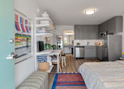 Thumbnail 17 of 21 - Studio Kitchen at The Teale Navy Yard, South Carolina