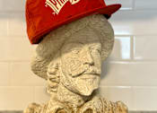 Thumbnail 6 of 21 - a statue of a baseball player with a hat on it at The Teale Navy Yard, North Charleston, 29405