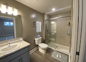 Thumbnail 21 of 45 - Bathroom at Grand Rapids Apartments | Gateway at Belknap Apartments in Grand Rapids, MI