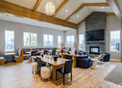 Thumbnail 30 of 47 - Resident clubroom in apartments in Traverse City | Bayview of Traverse City