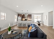 Thumbnail 2 of 47 - Living room in apartments in Traverse City | Bayview of Traverse City