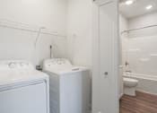 Thumbnail 13 of 47 - Washer dryer in apartments in Traverse City | Bayview of Traverse City