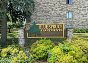Thumbnail 9 of 9 - Apartments in Lansing, MI Exterior at Blue Spruce Apartments