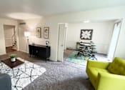 Thumbnail 22 of 22 - Spacious Living Room in East Lansing Apartments near Michigan State University | Carriage Hill East