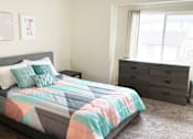 Thumbnail 19 of 22 - Spacious Bedroom in East Lansing Apartments near Michigan State University | Carriage Hill East