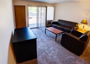 Thumbnail 12 of 24 - Spacious Living room in East Lansing Apartments near Michigan State University | Delta Arms